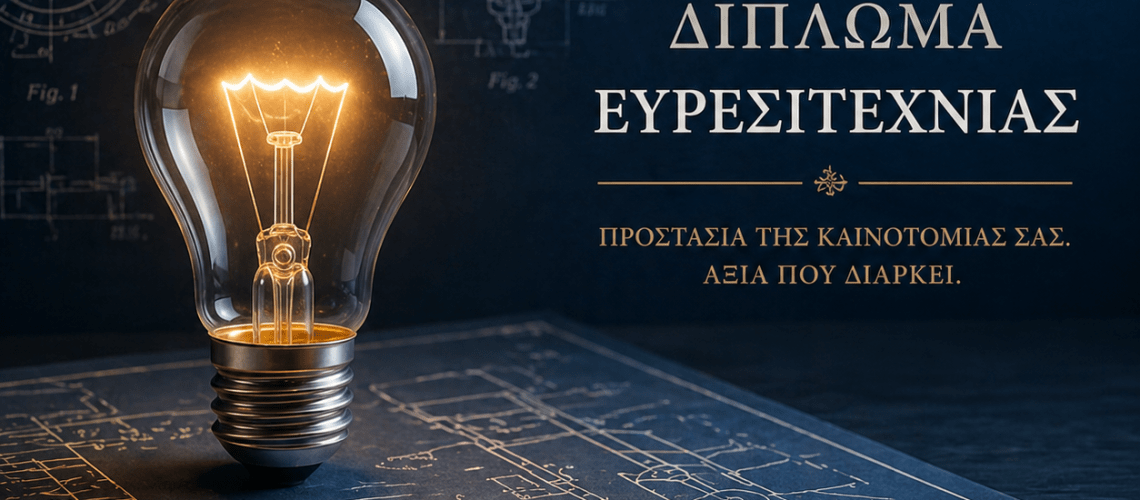 ΚΑΤΟΧΥΡΩΣΗ ΔΙΠΛΩΜΑΤΟΣ ΕΥΡΕΣΙΤΕΧΝΙΑΣ