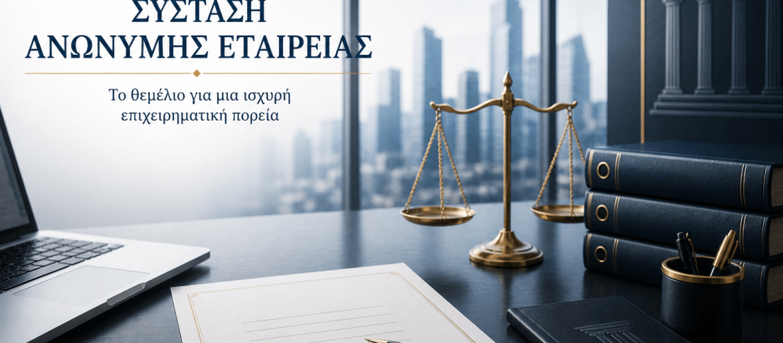 ΣΥΣΤΑΣΗ ΑΝΩΝΥΜΗΣ ΕΤΑΙΡΕΙΑΣ